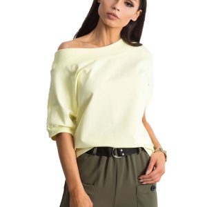 Lemontree Light Yellow Melange Blouse