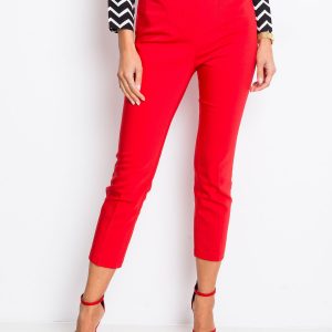 RUE PARIS Red Pants Apple