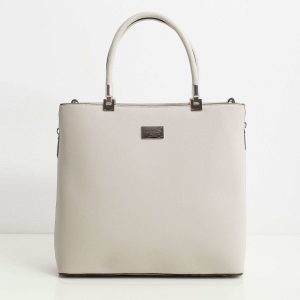 Light beige saffiano bag