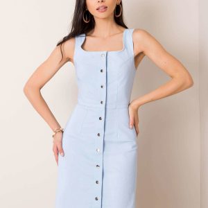 Light Blue Cloddy Dress