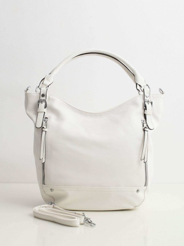 White women's city bag