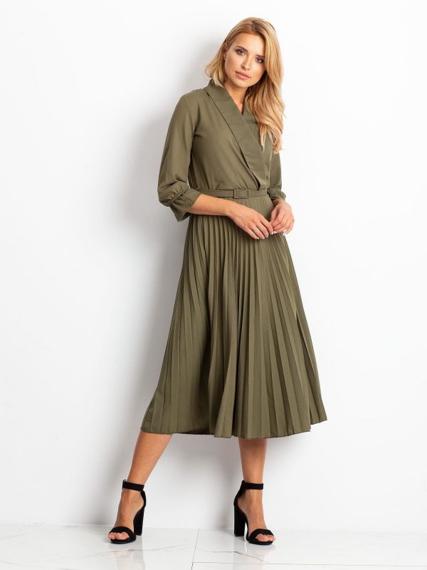 RUE PARIS Khaki dress Hope