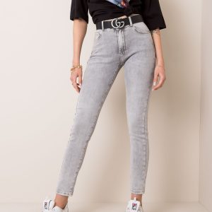 Light Grey Marble Jeans