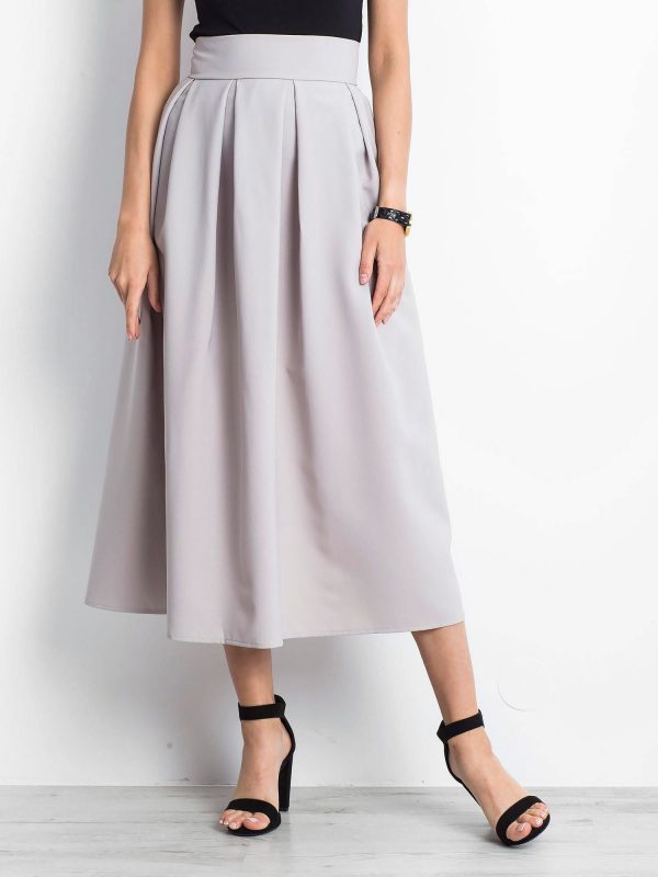 Light gray skirt Quirky