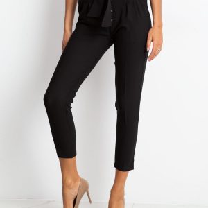 RUE PARIS Black pants Devon