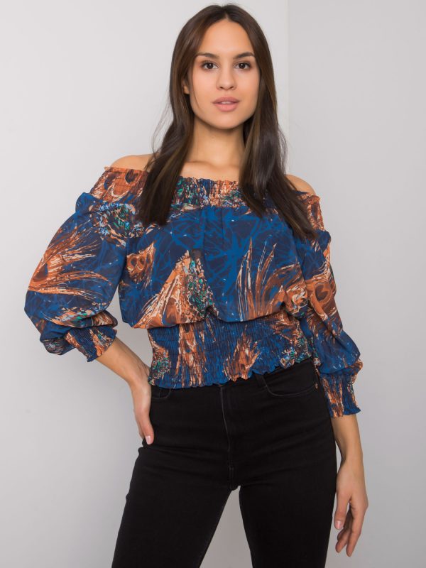 Dark Blue Nanterre Women's Blouse