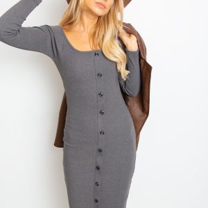 Dark Grey Dress Wild