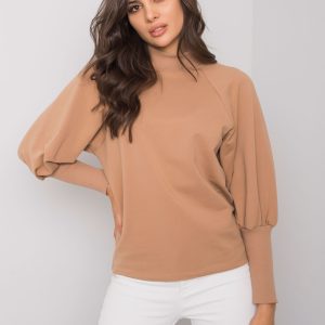 Camel Lanciano Cotton Blouse