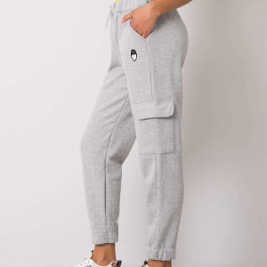 Grey sweatpants with pocket Ysela RUE PARIS