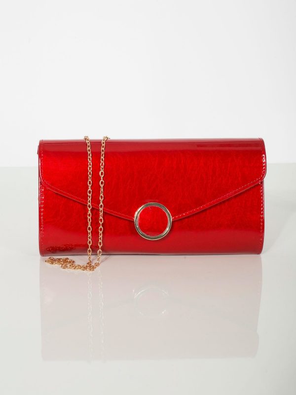 Red Purse Clutch Bag