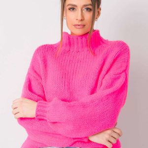 Fluo pink sweater Ariana