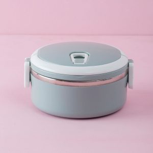 Grey lunch box