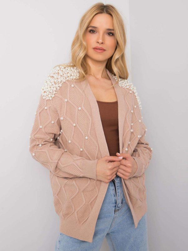 Meridiah Dirty Pink Pearl Sweater