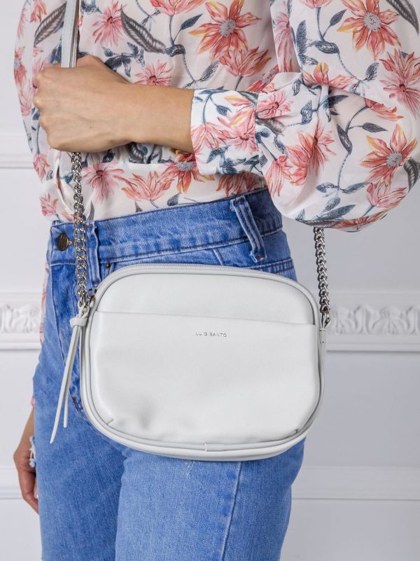 Light Grey Small Shoulder Bag