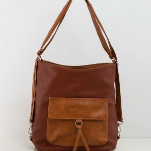 Camel brown bag with pocket