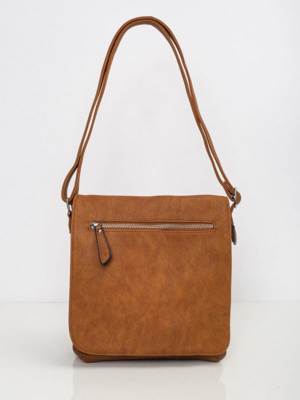 Brown Flip Messenger