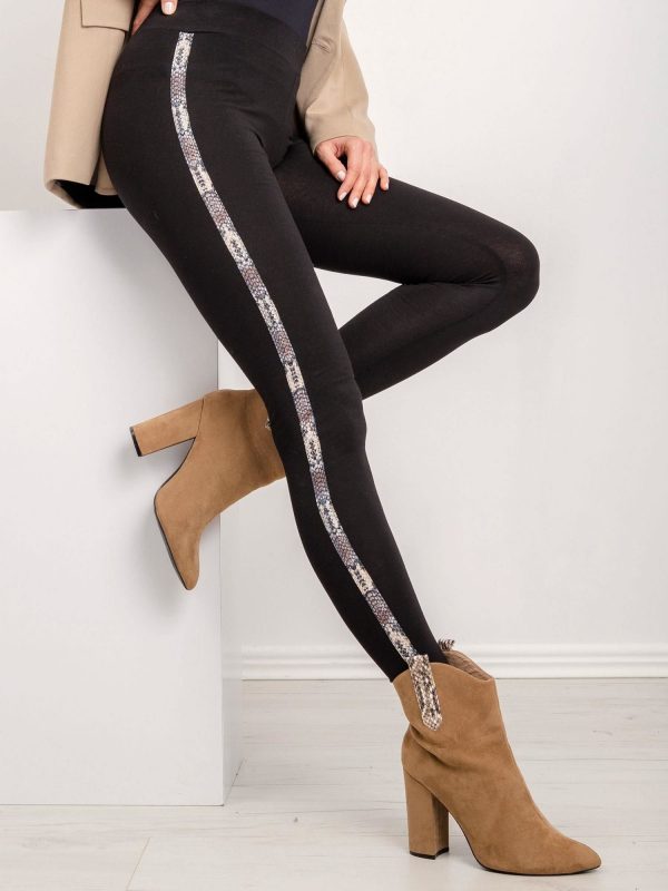 Black leggings Destiny RUE PARIS