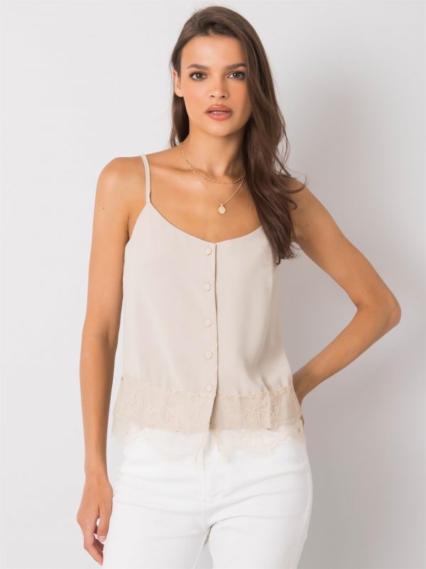 Beige top Aldonne