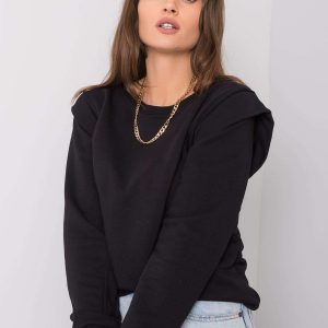 Black Sweatshirt Latina RUE PARIS