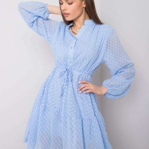 Blue dress by Lucille OCH BELLA