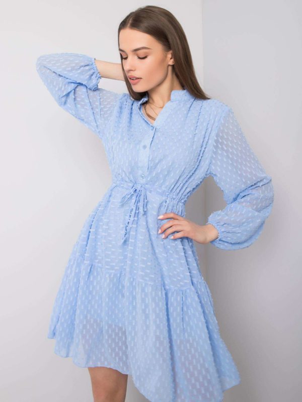 Blue dress by Lucille OCH BELLA