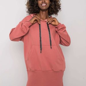 Lorelei Dirty Pink Hooded Dress