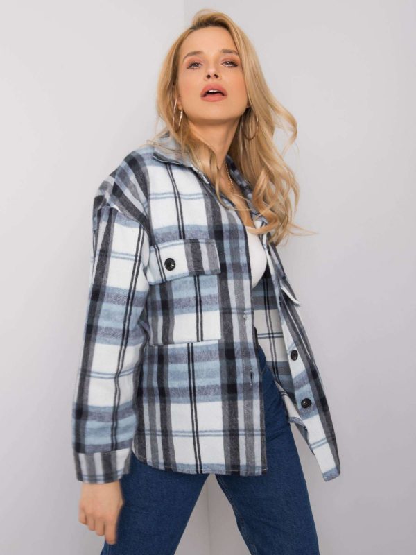 Ingrid Blue Plaid Shirt