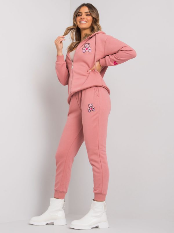 Dirty Pink Women's Sweatsuit Set Divyana