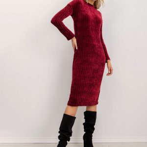 Burgundy dress BSL