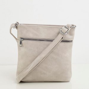 Light Grey Messenger Bag