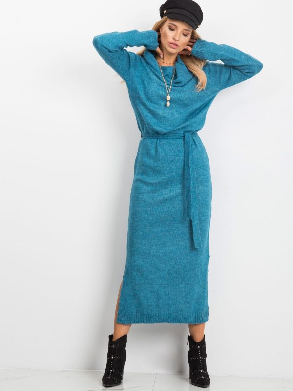 RUE PARIS Blue dress Peace