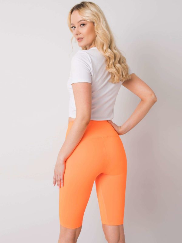 Fluo orange shorts by Serena