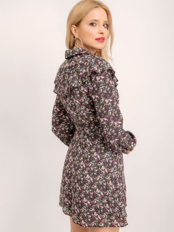 BSL Black Floral Dress