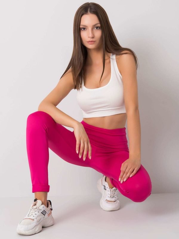 Fuchsia Sport Leggings Leffy