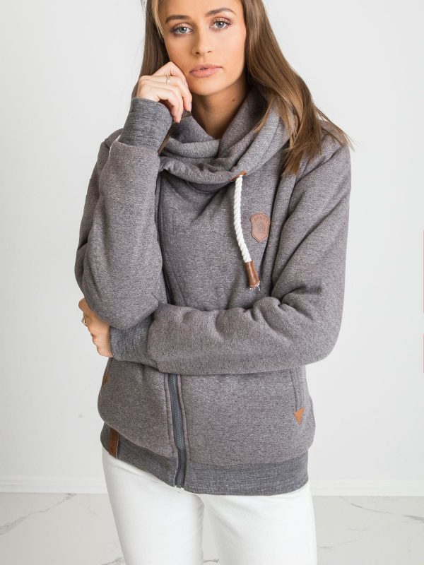 Dark Grey Downtown Sweatshirt