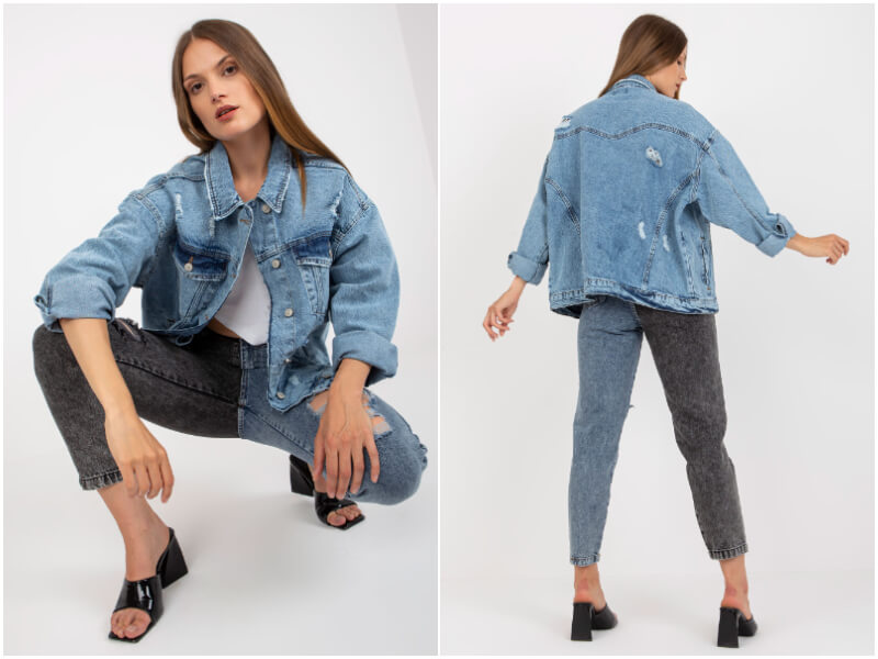 Denim collection in autumn stylizations — see wholesale offer