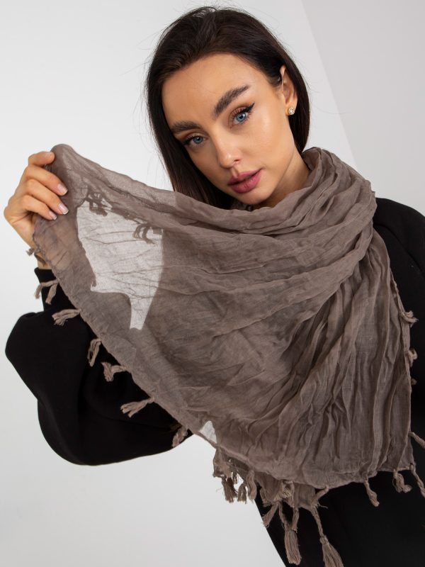 Wholesale Band-kerchief AT-CH-S-174 DARK BROWN