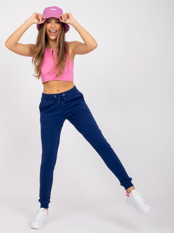 Wholesale Navy blue sweatpants for women Jessica MAYFLIES