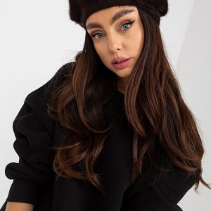 Wholesale Dark Brown Women's Winter Hat