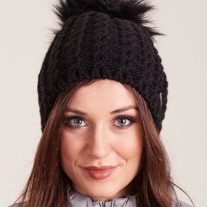 Wholesale Black knitted hat