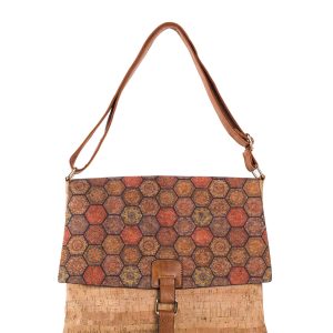 Wholesale Light Brown Women's Patterned Shoulder Bag