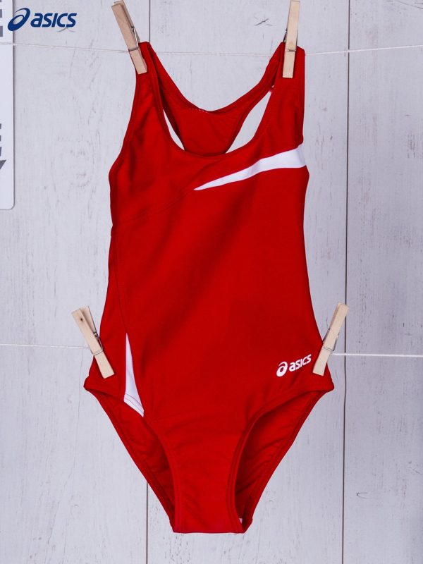 Wholesale ASICS Red swimsuit for girl