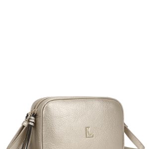 Wholesale LUIGISANTO Gold Messenger Bag with Long Strap