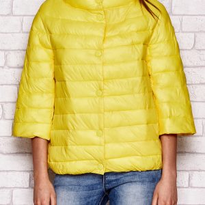 Wholesale Transitional jacket A-cut yellow