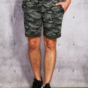 Wholesale Men's shorts in military khaki style