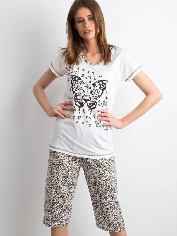 Wholesale Ecru Women's Bottoms Pyjamas