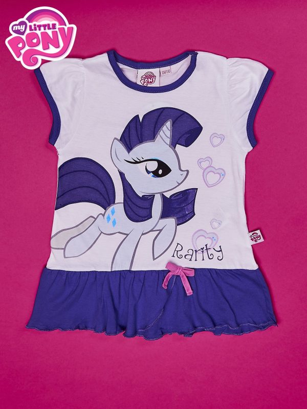 Wholesale White tunic for girl MY LITTLE PONY