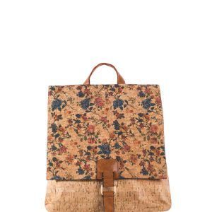 Wholesale Light Brown Women's Floral Backpack