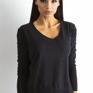 Wholesale Black Loose Women's Sweater