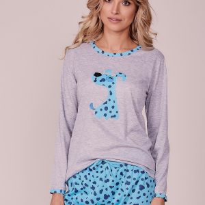 Wholesale Blue Patterned Pyjamas